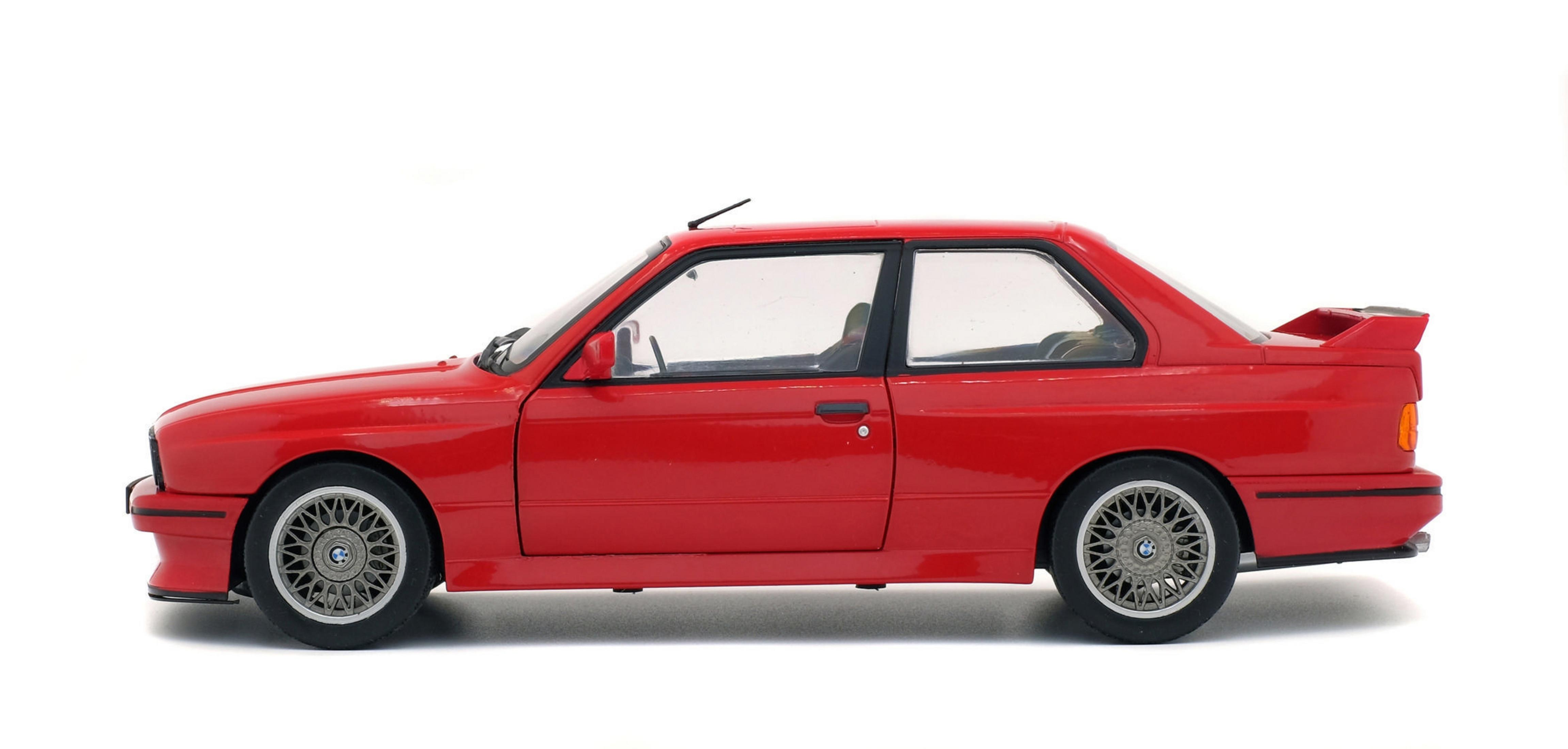 SOLIDO 421184390 1:18 (1986) Rot Spielzeugmodellauto M3 BMW
