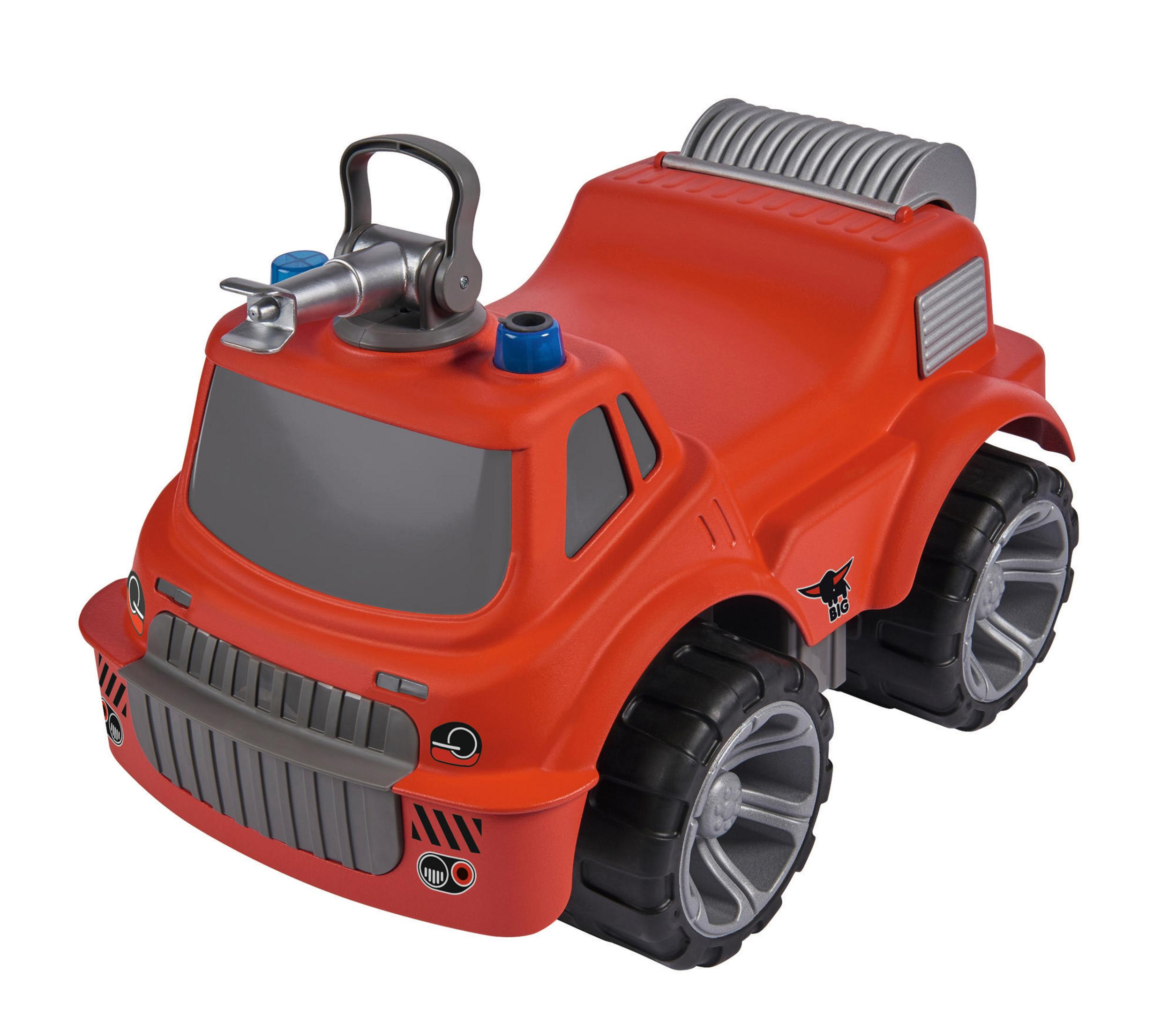 BIG 800055815 POWER WORKER MAXI FEUERWEHR Spielfahrzeug Rot