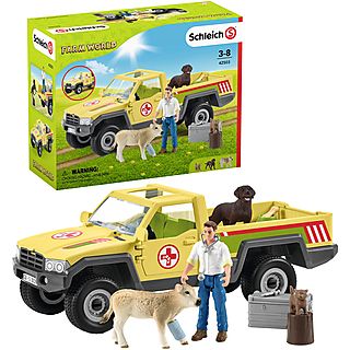 SCHLEICH 42503 TIERARZTBESUCH AUF DEM BAUERNHOF Spielfiguren Mehrfarbig