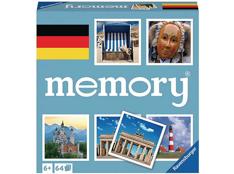 Lustige Mehrfarbig RAVENSBURGER DEUTSCHLAND Kinderspiele MEMORY 20883