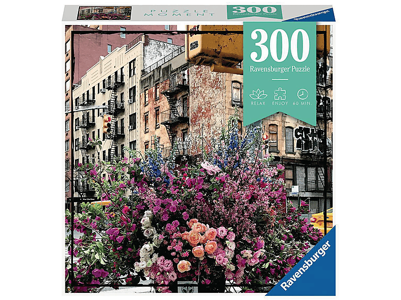 Puzzle NEW IN RAVENSBURGER FLOWERS 12964 YORK