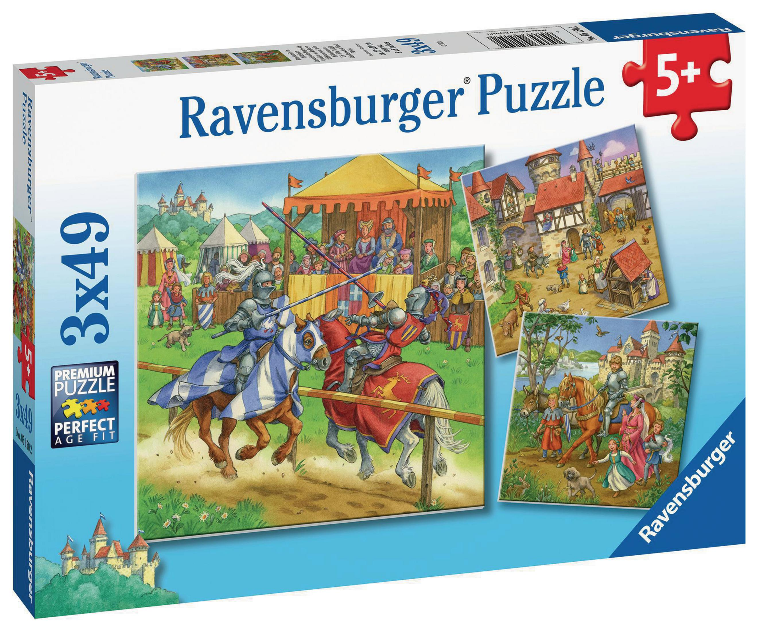 RAVENSBURGER MITTELALTER RITTERTURNIER 05150 Puzzle IM