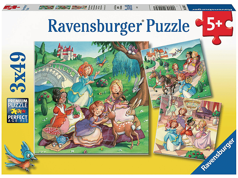 RAVENSBURGER 05564 KLEINE Puzzle PRINZESSINNEN