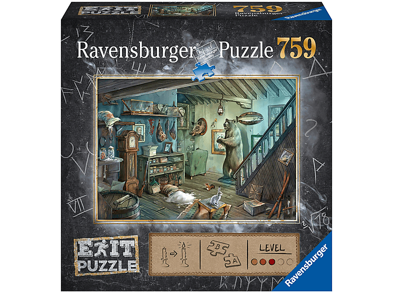 Puzzle RAVENSBURGER GRUSELKELLER 15029 IM