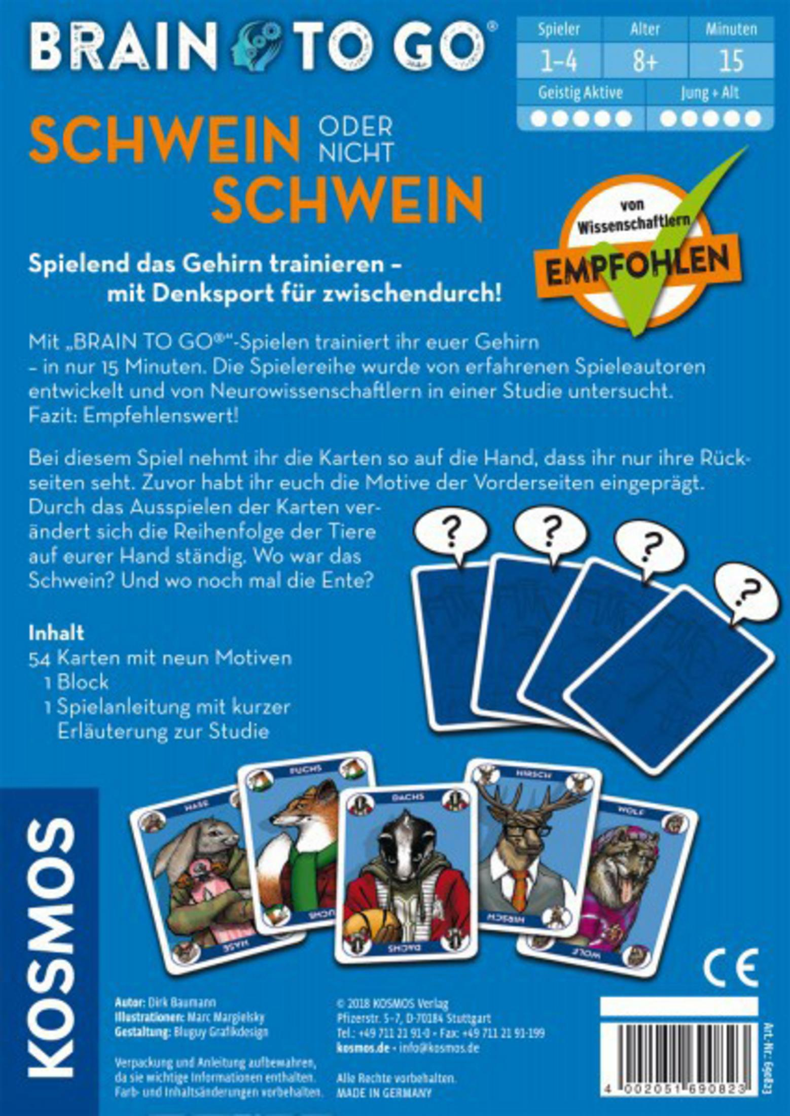 Tył pudełka gry karcianej z kartami i tekstem. Białe tło.