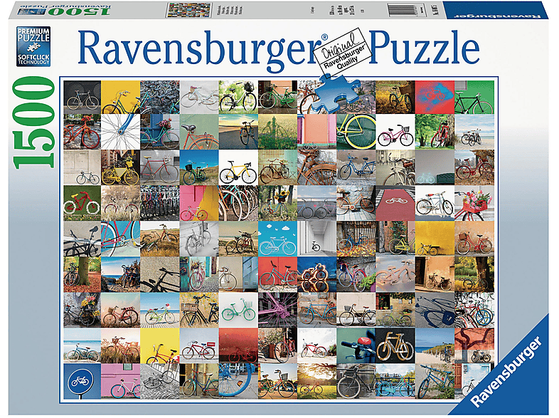 RAVENSBURGER 16007 99 FAHRRÄDER Puzzle MEHR... UND
