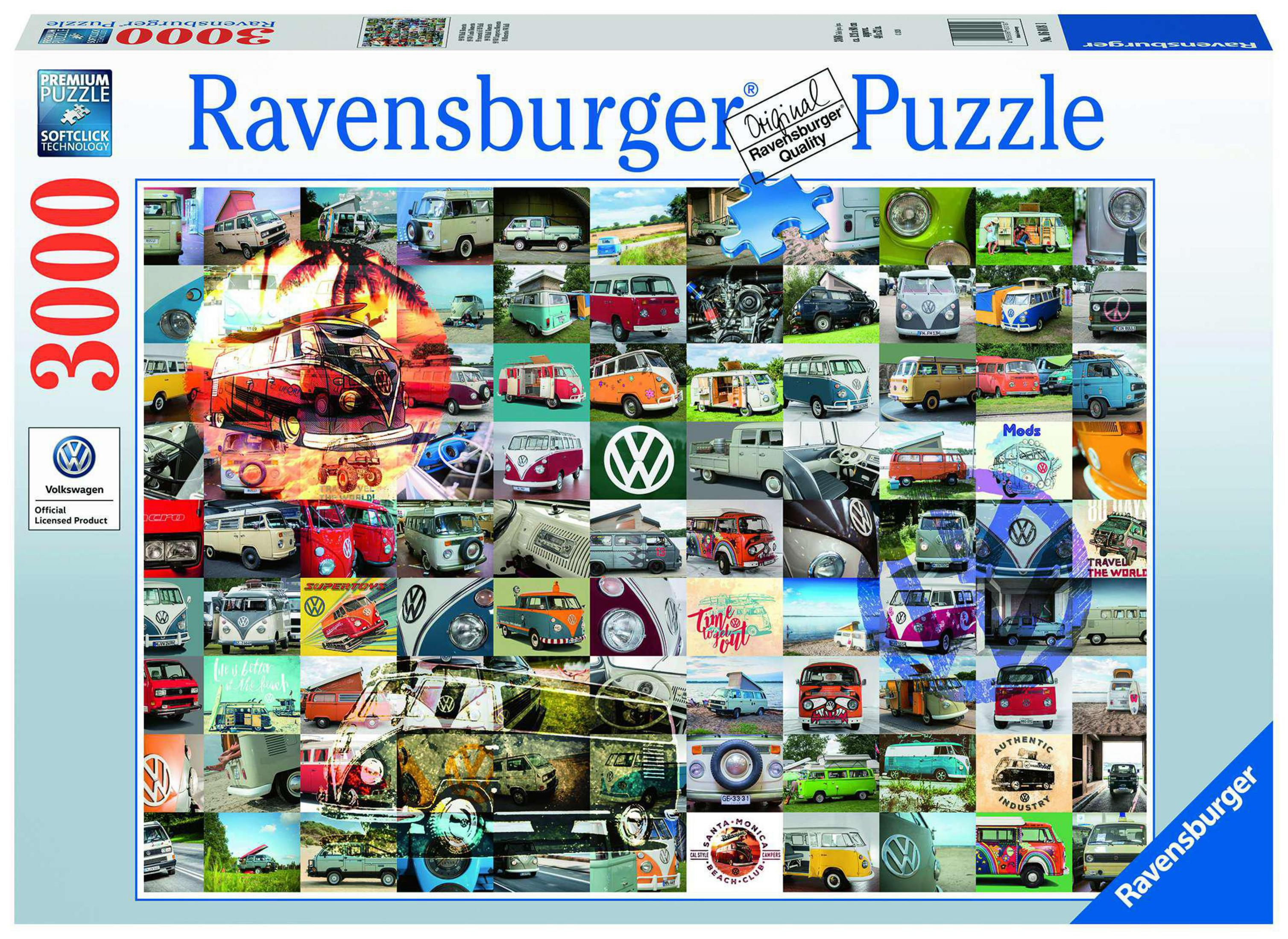 99 RAVENSBURGER 16018 Puzzle BULLI MOMENTS