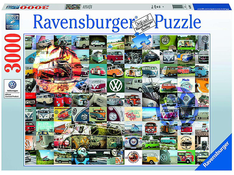 99 RAVENSBURGER 16018 Puzzle BULLI MOMENTS