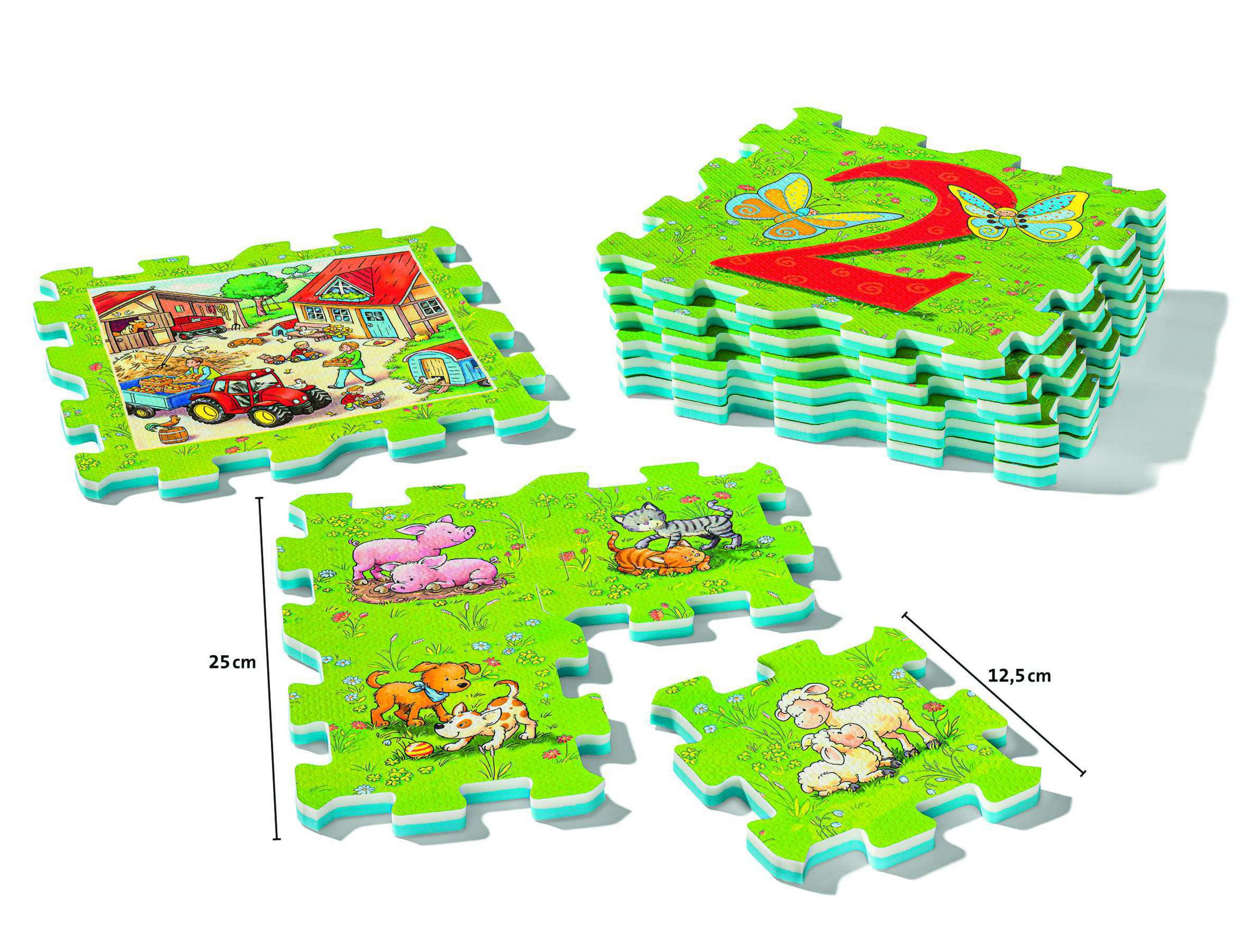 Puzzle UND ZÄHLEN 03008 ERSTES BAUERNHOFTIERE RAVENSBURGER