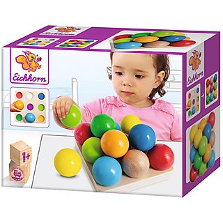 EICHHORN 100003462 EH KUGEL-SORTIERSPIEL Spielset Mehrfarbig