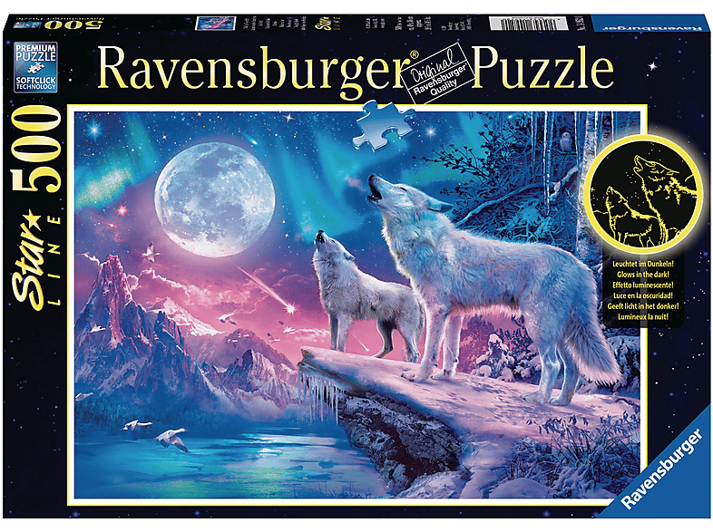 RAVENSBURGER NORDLICHT WOLF 14952 Puzzle IM