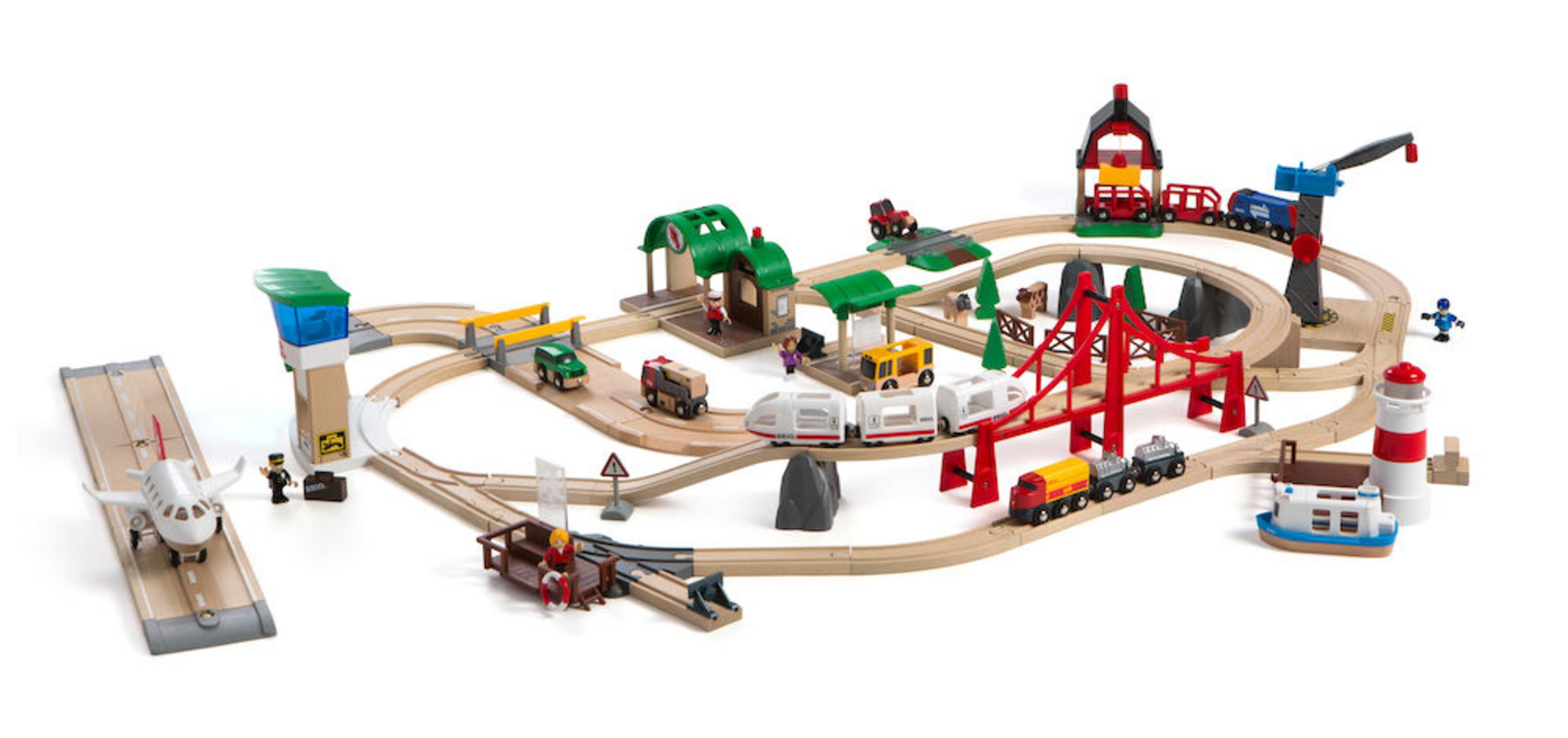 BRIO 33766 GROSSES PREMIUM SET IN K Spielset Mehrfarbig | MediaMarkt