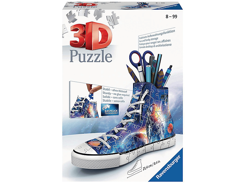 3D IM RAVENSBURGER Mehrfarbig ASTRONAUTEN Puzzle 11251 WELTA SNEAKER