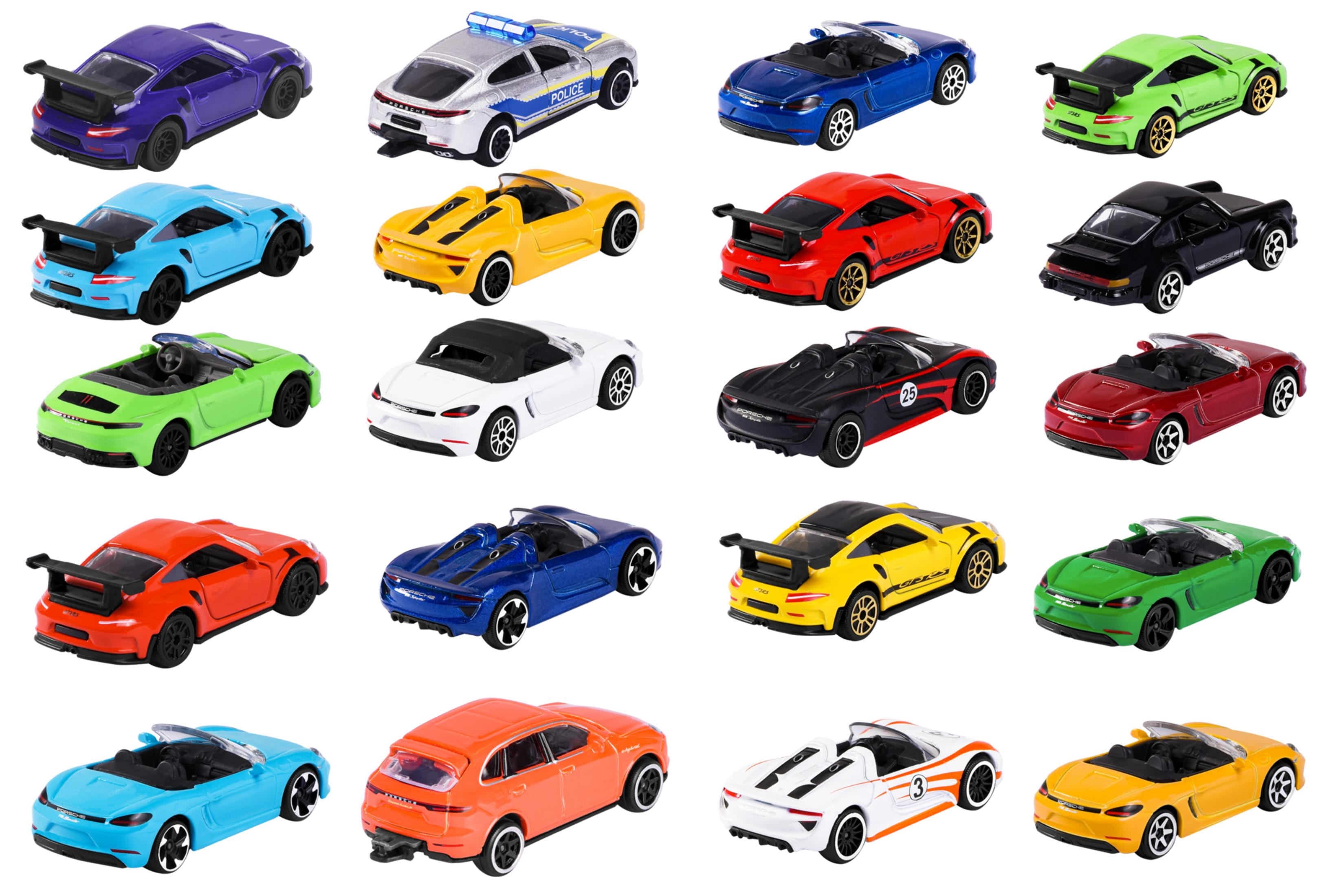 Majorette Porsche Modellauto – Premium Sammelauto Ca. 7,5 Cm, Inkl. Sammelkarte | Für Kinder Ab 3 Jahre & Sammler (zufällige Farbe)