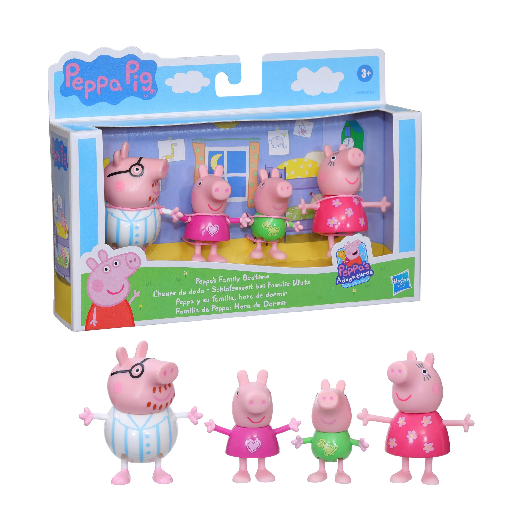 PEPPAS Mehrfarbig FAMILY F21925X0 PEP HASBRO Spielset BEDTIME