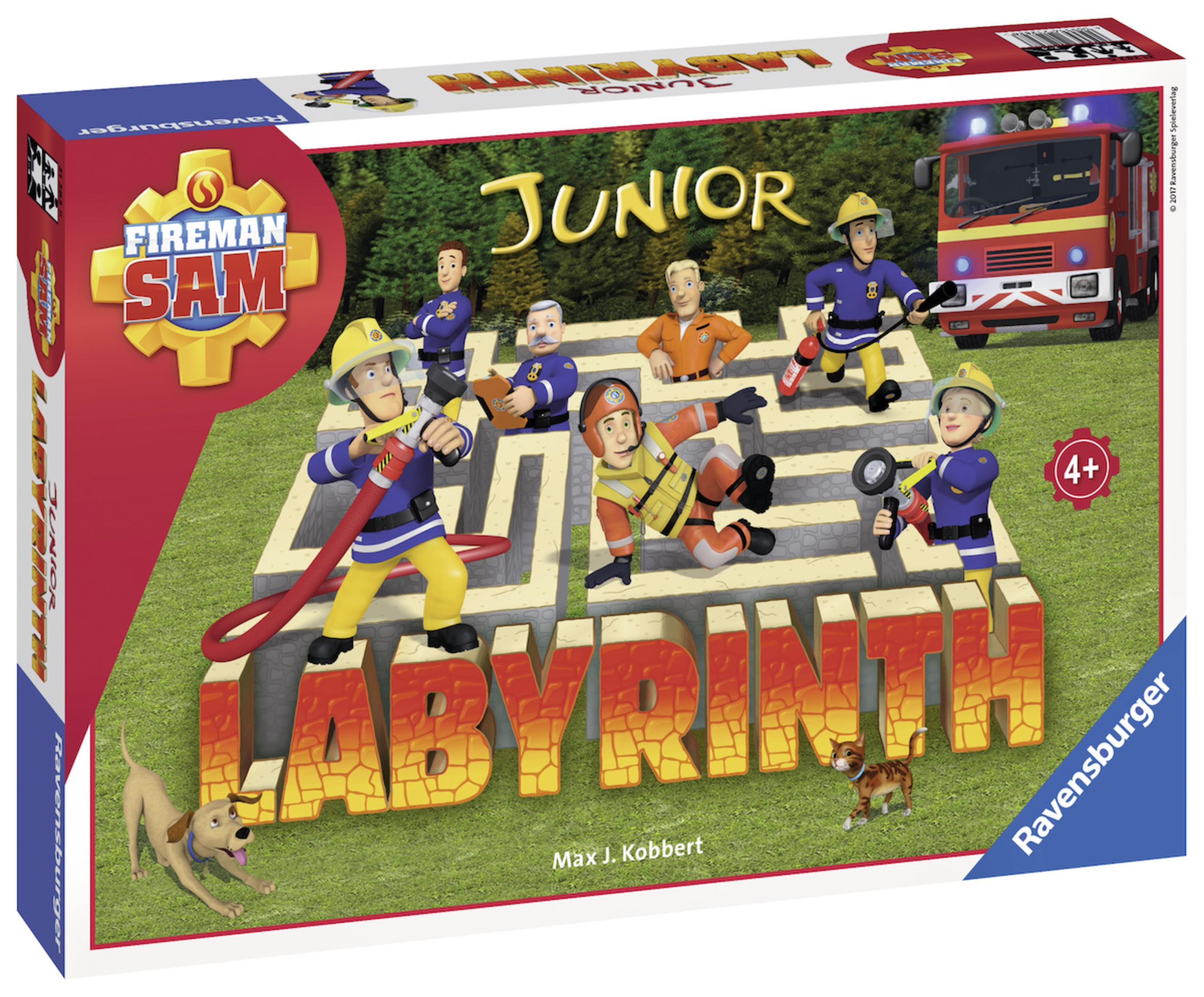 LABYRINTH SAM Brettspiel 21282 RAVENSBURGER JUNIOR FIREMAN