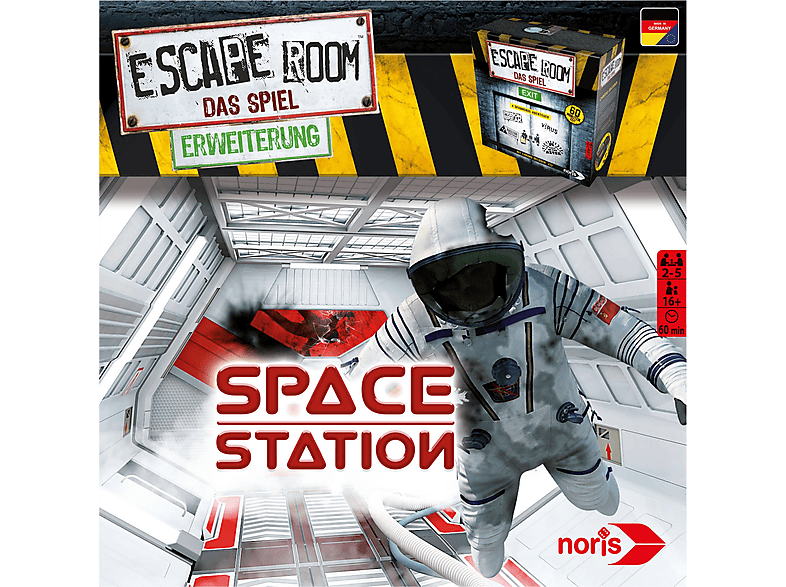 NORIS 606101642 ESCAPE Gesellschaftsspiel STATION Mehrfarbig ROOM SPACE
