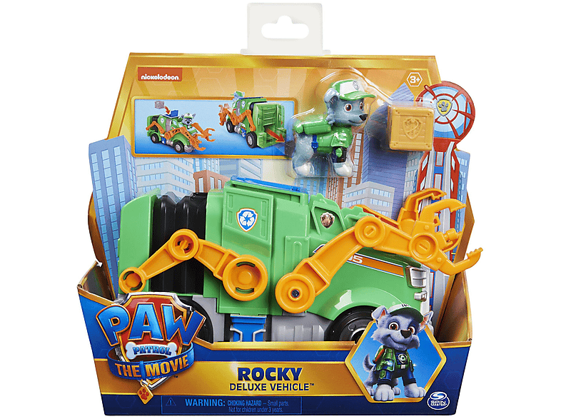 SPIN MASTER 39882 PAW MOVIE BASIC VEHICLE ROCKY Spielset Mehrfarbig