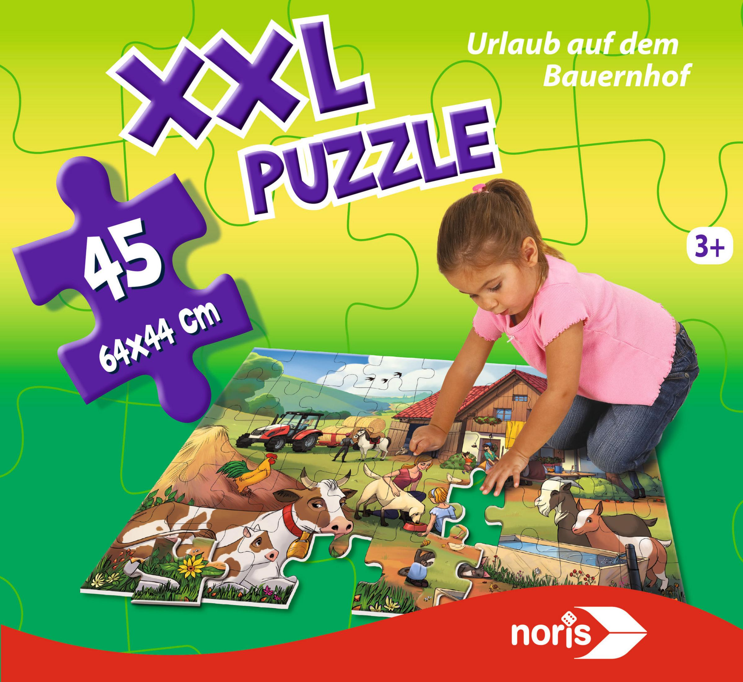NORIS 606031565 XXL PUZZLE DEM BAUERNHOF AUF Puzzle