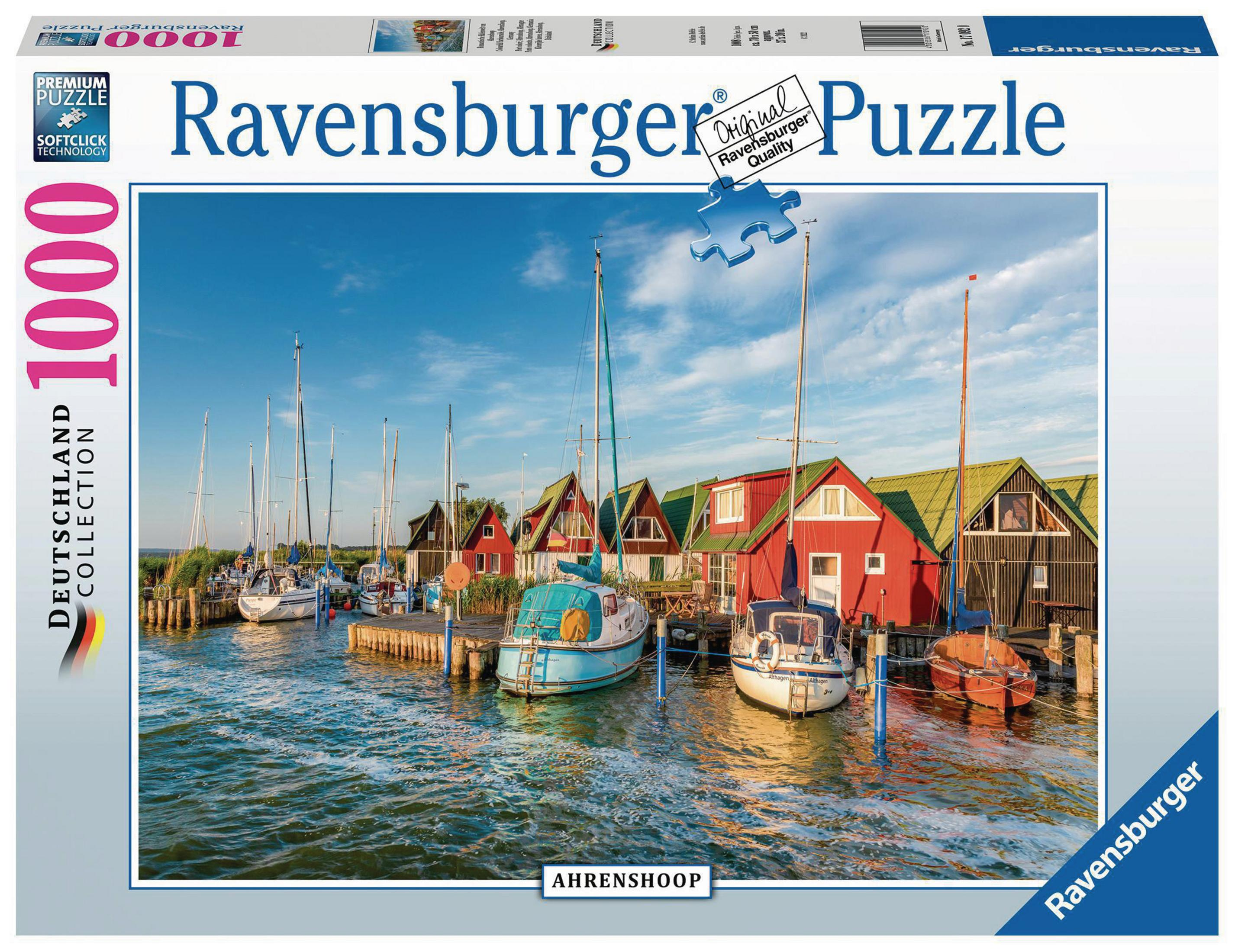 RAVENSBURGER AH 17092 Puzzle ROMANTISCHE VON HAFENWELT