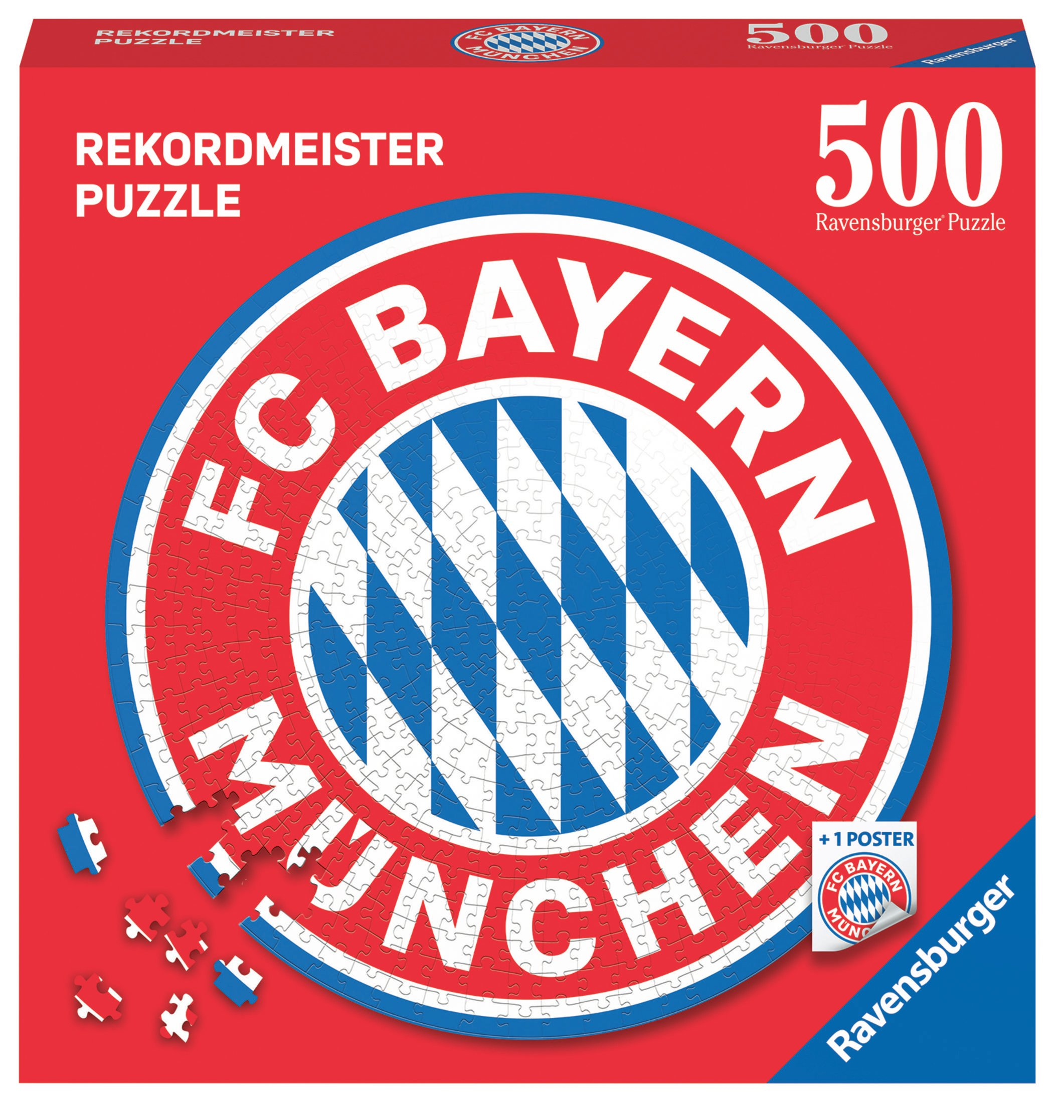 RAVENSBURGER 17452 FC BAYERN LOGO Puzzle