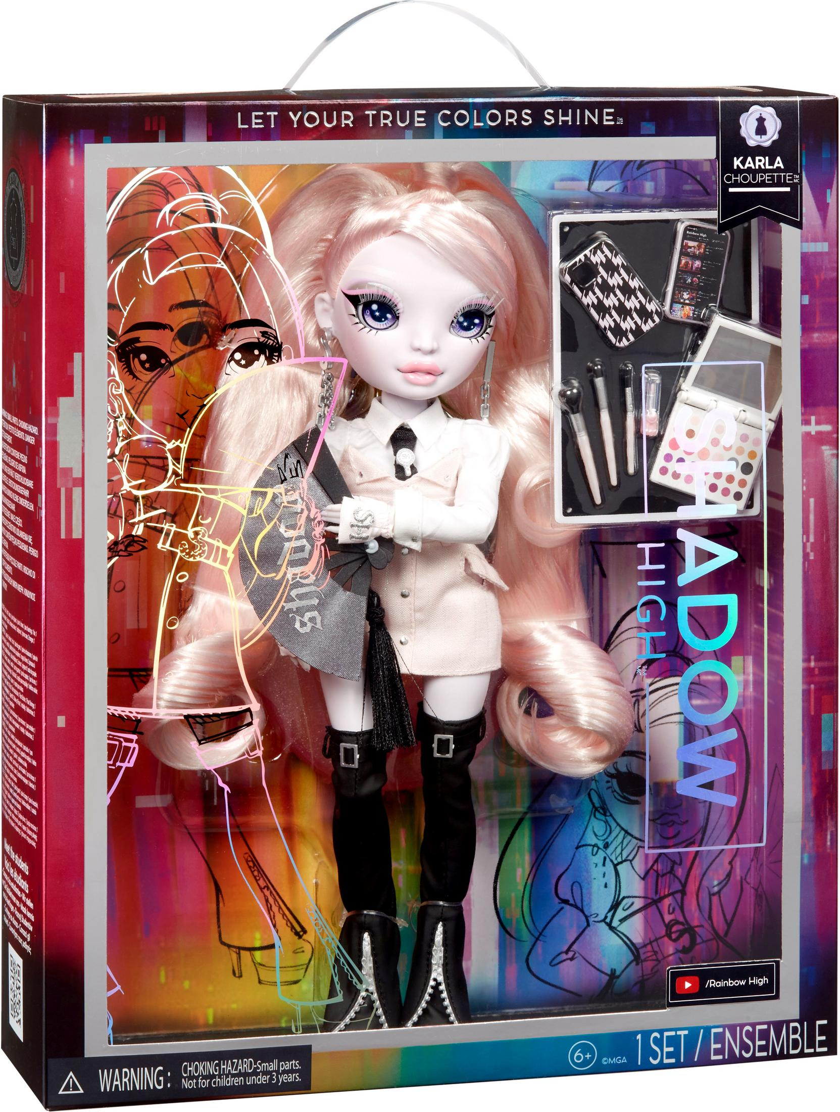 583042 MGA FASHION Rosa CARAMEL Spielzeugpuppe HIGH DOLL-IP (PINK) 8X26.5G ENTERTAINMENT