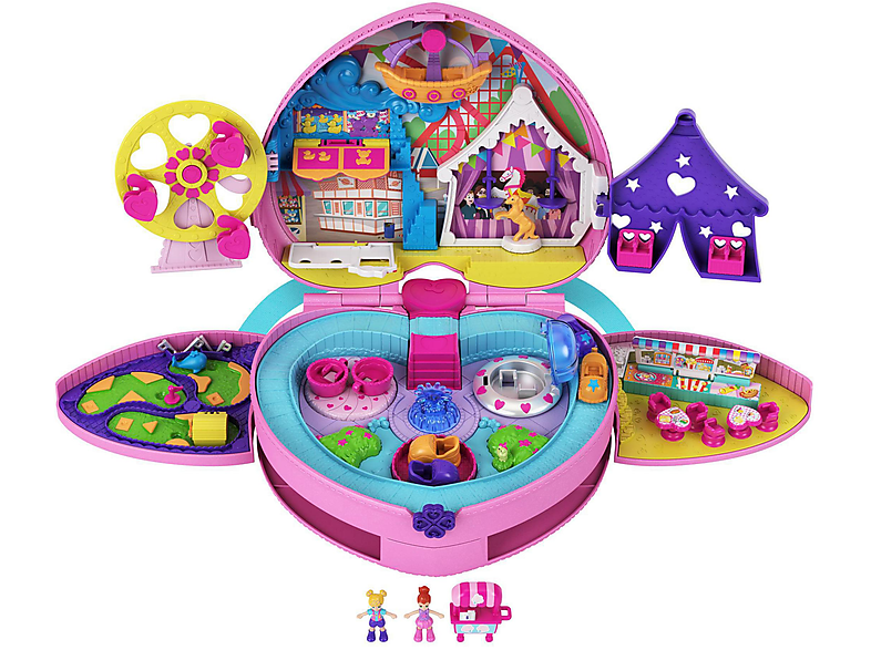 POLLY POCKET GKL60 FREIZEITPARK RUCKSACK Spielset Mehrfarbig