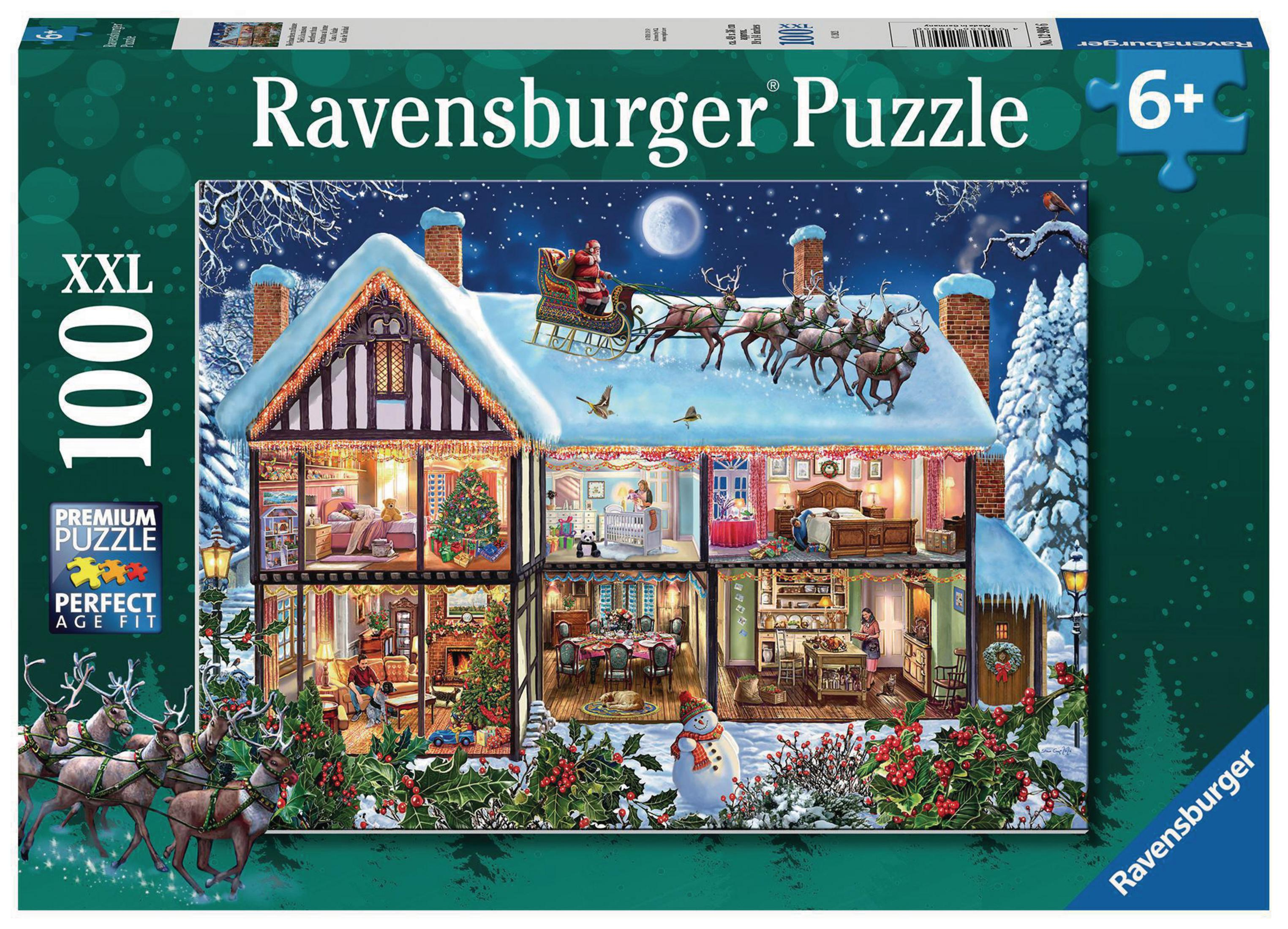 RAVENSBURGER 12996 WEIHNACHTEN Puzzle HAUSE ZU