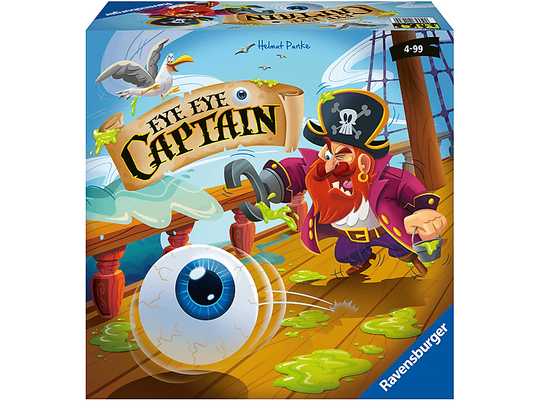 RAVENSBURGER 21470 EYE EYE, CAPTAIN! Mehrfarbig Gesellschaftsspiel