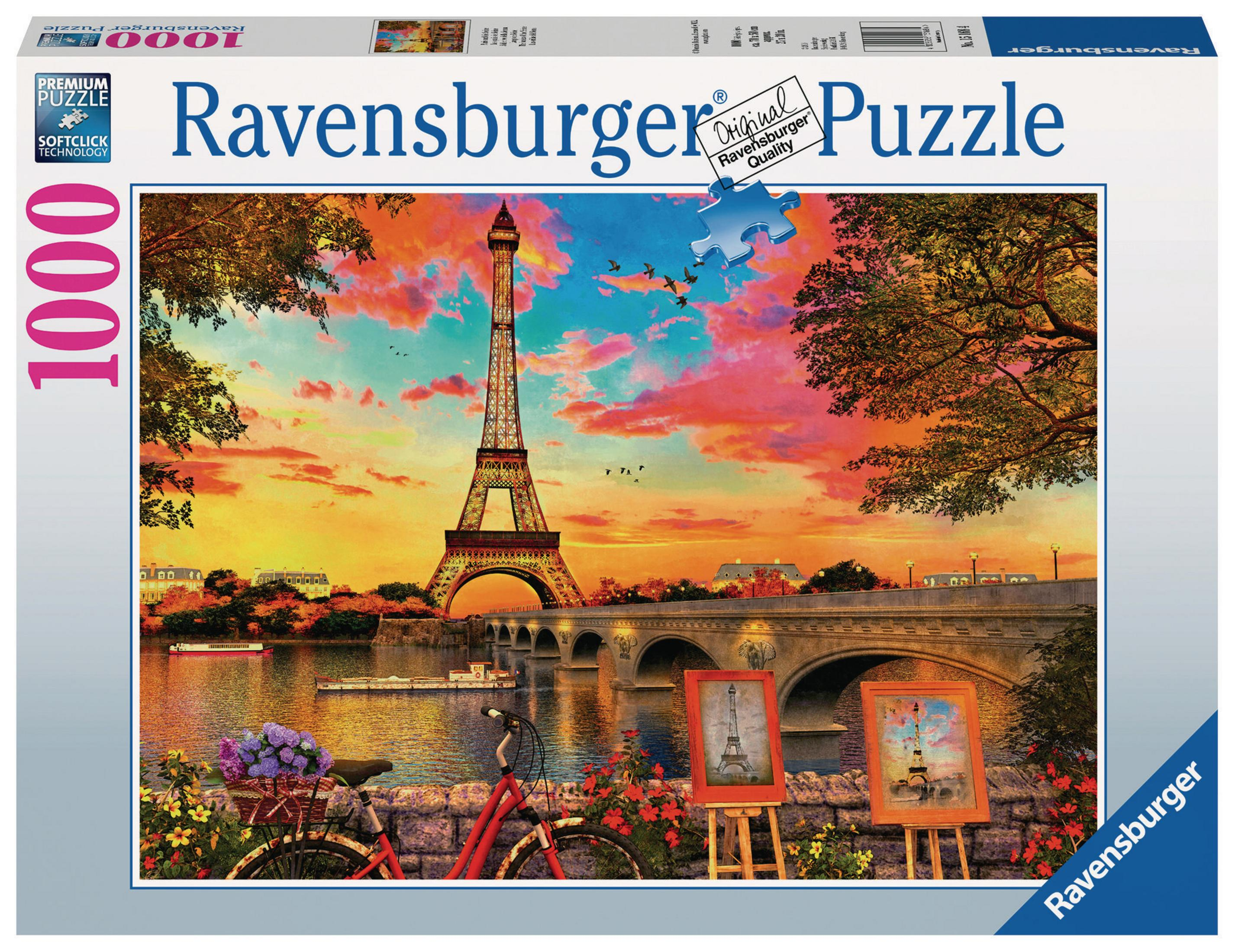 PARIS RAVENSBURGER Puzzle 15168 IN ABENDSTIMMUNG