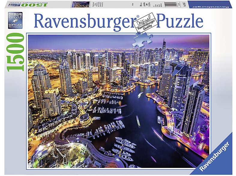RAVENSBURGER 16355 DUBAI MARINA Puzzle | bis 2000 Teile
