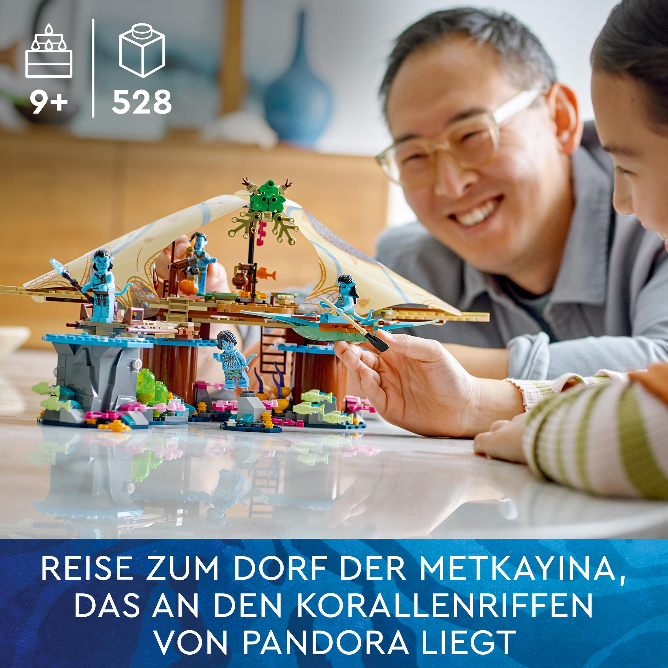 LEGO 75578 DAS DER METKAYINA Bausatz, RIFF Mehrfarbig