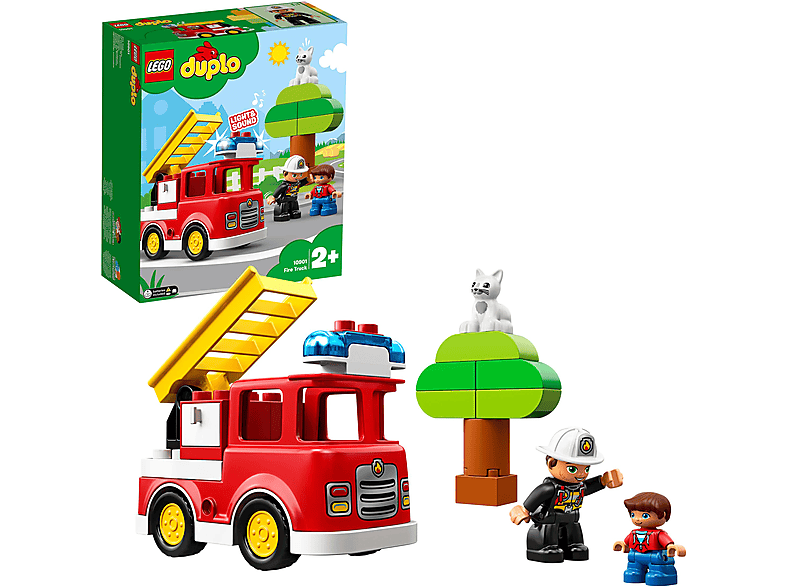 FEUERWEHRAUTO Bausatz, Mehrfarbig LEGO 10901