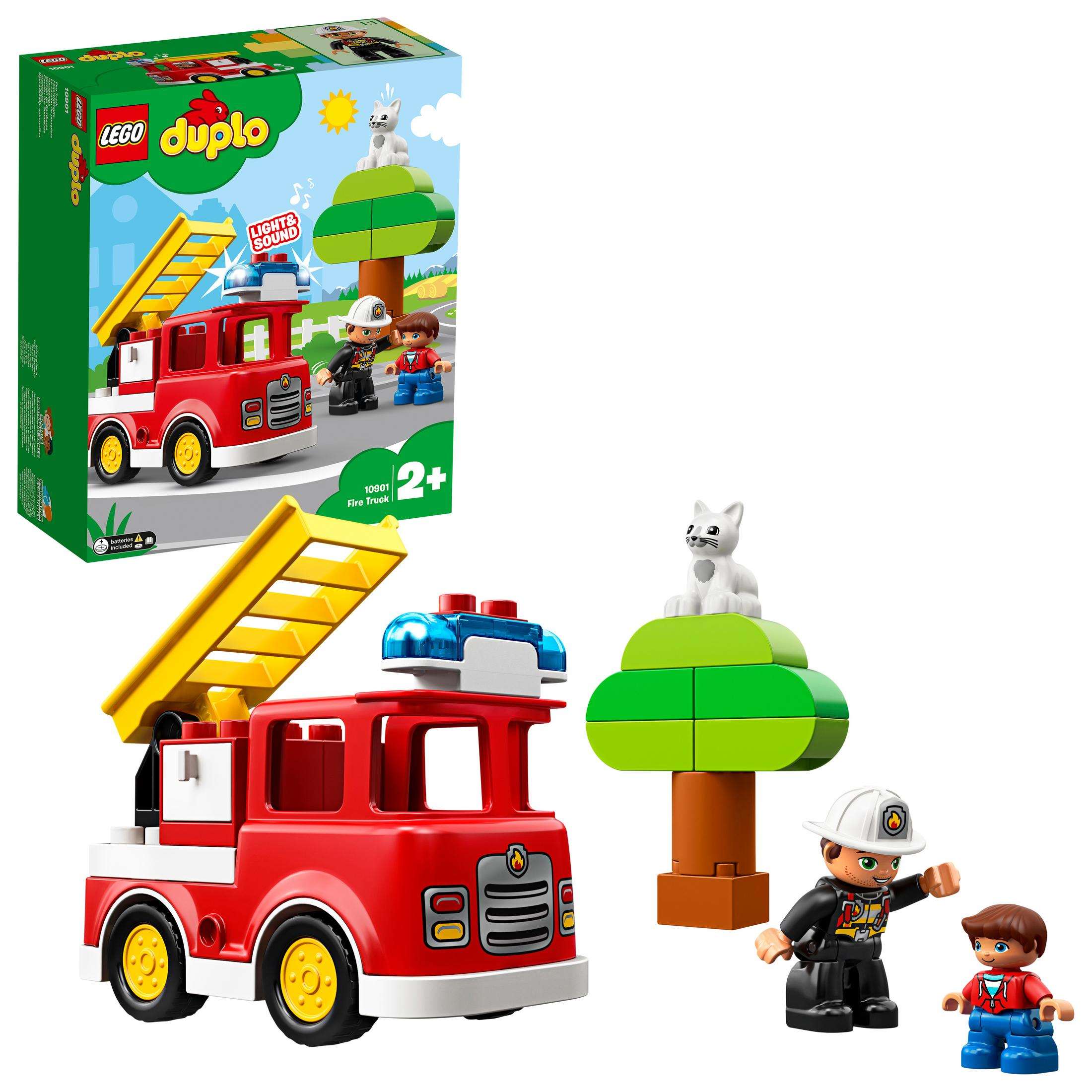 10901 LEGO Bausatz, FEUERWEHRAUTO Mehrfarbig