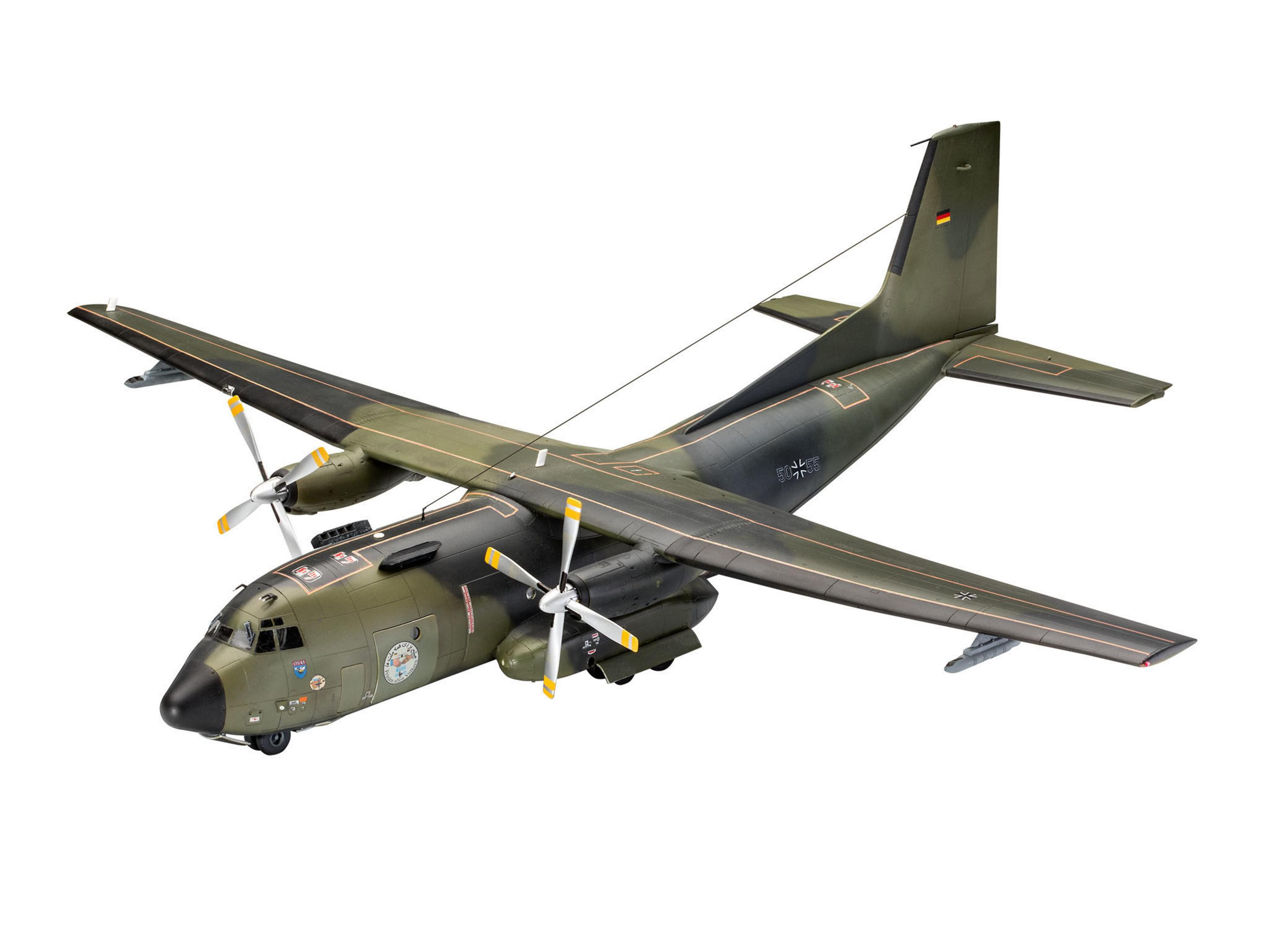 REVELL 03916 C-160D Mehrfarbig TRANSALL ONLINE) Modellbausatz, ESS/NG (NUR