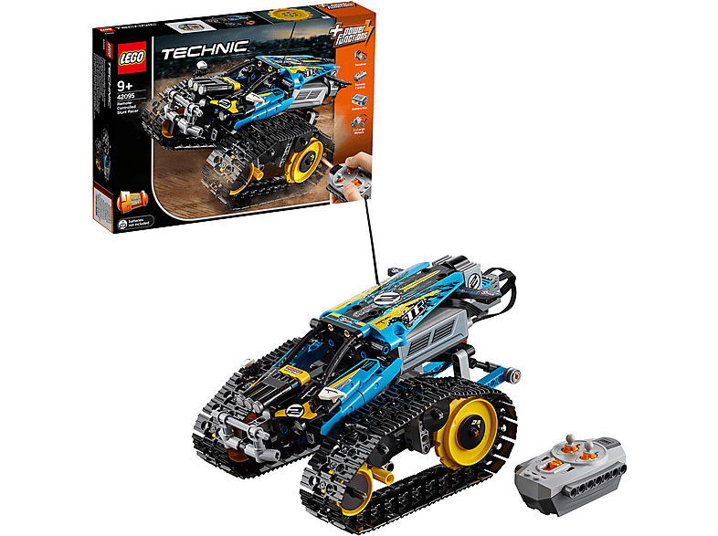 LEGO 42095 TECHNIC FERNGESTEUERTER STUNT-RACER Bausatz, Mehrfarbig