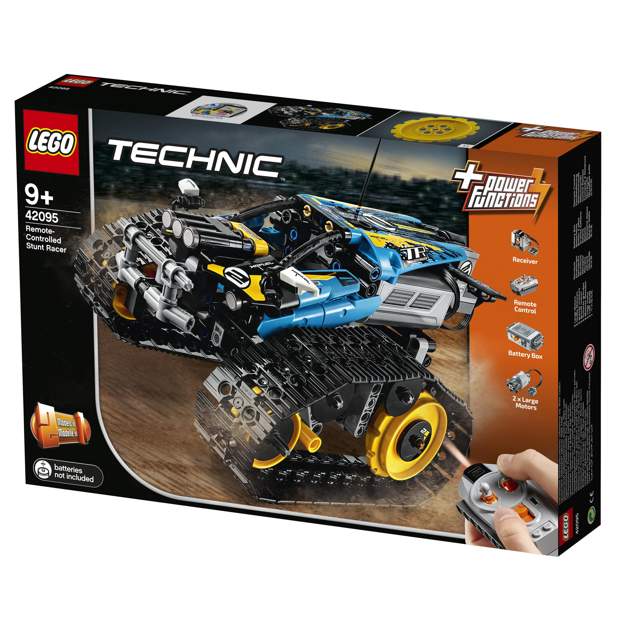 TECHNIC LEGO 42095 FERNGESTEUERTER STUNT-RACER Mehrfarbig Bausatz,