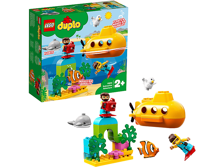 Mehrfarbig 10910 U-BOOT-ABENTEUER LEGO Bausatz,