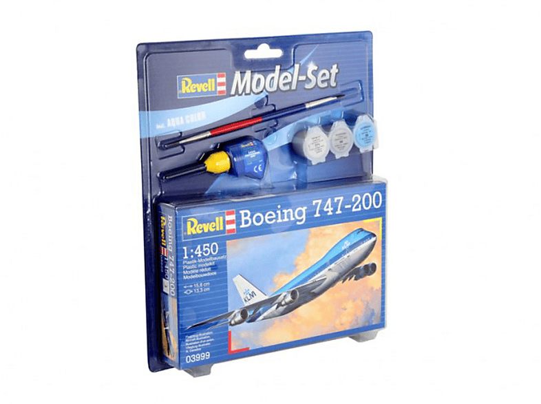 REVELL 63999 MODEL SET BOEING 747-200 Bausatz, Mehrfarbig