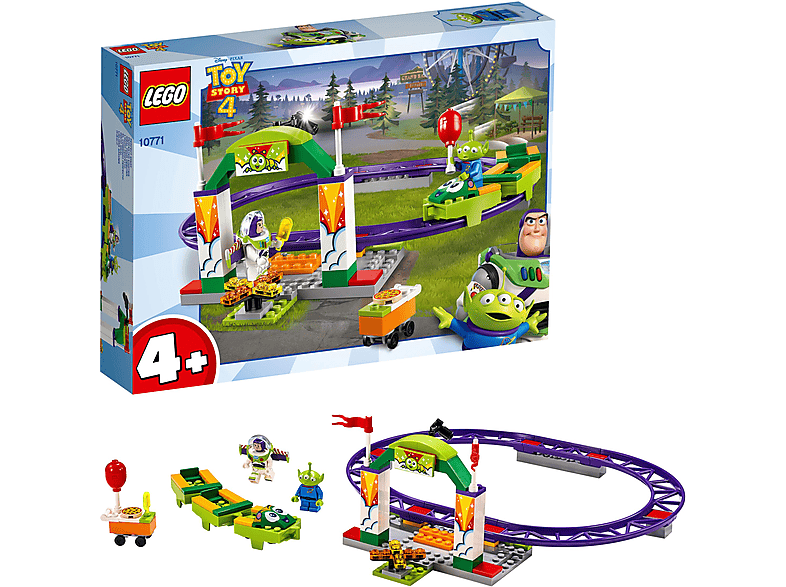 LEGO 10771 BUZZ WILDE ACHTERBAHNFAHRT Mehrfarbig Bausatz