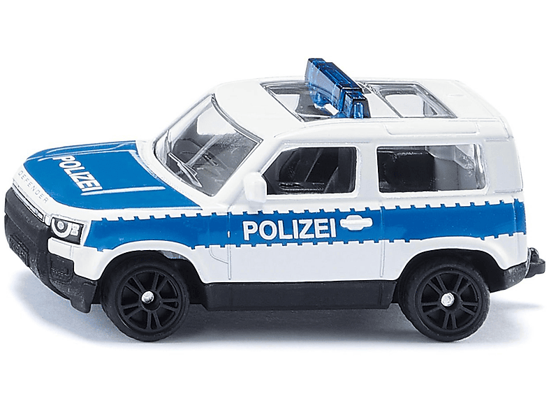 Blau/Weiß SIKU Spielzeugauto, LAND DEFENDER 1569 BUNDESPOLIZEI ROVER