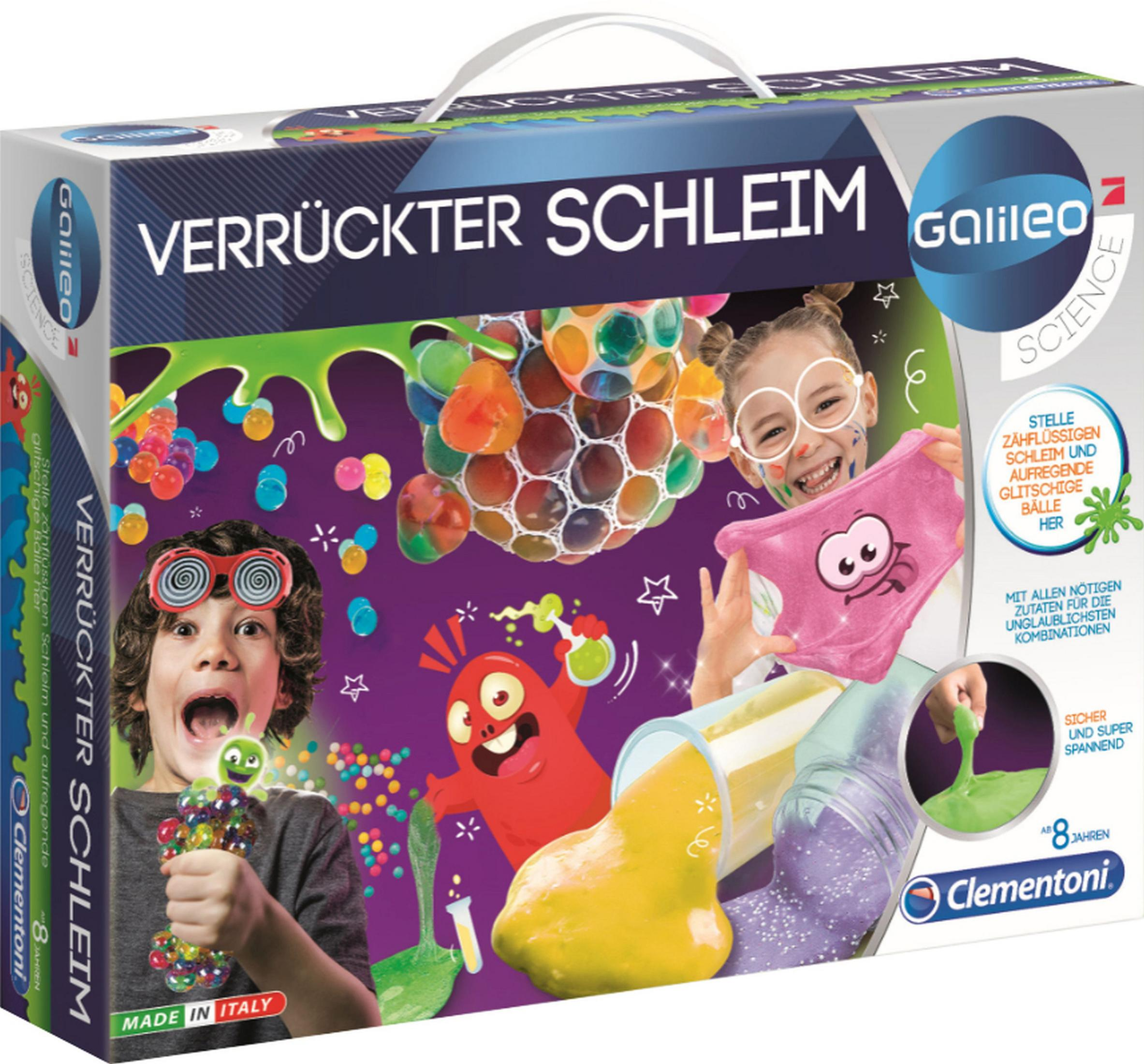 59173 GALILEO Kinder, SCHLEIM VERRÜCKTER Mehrfarbig Wissenschaftsset für