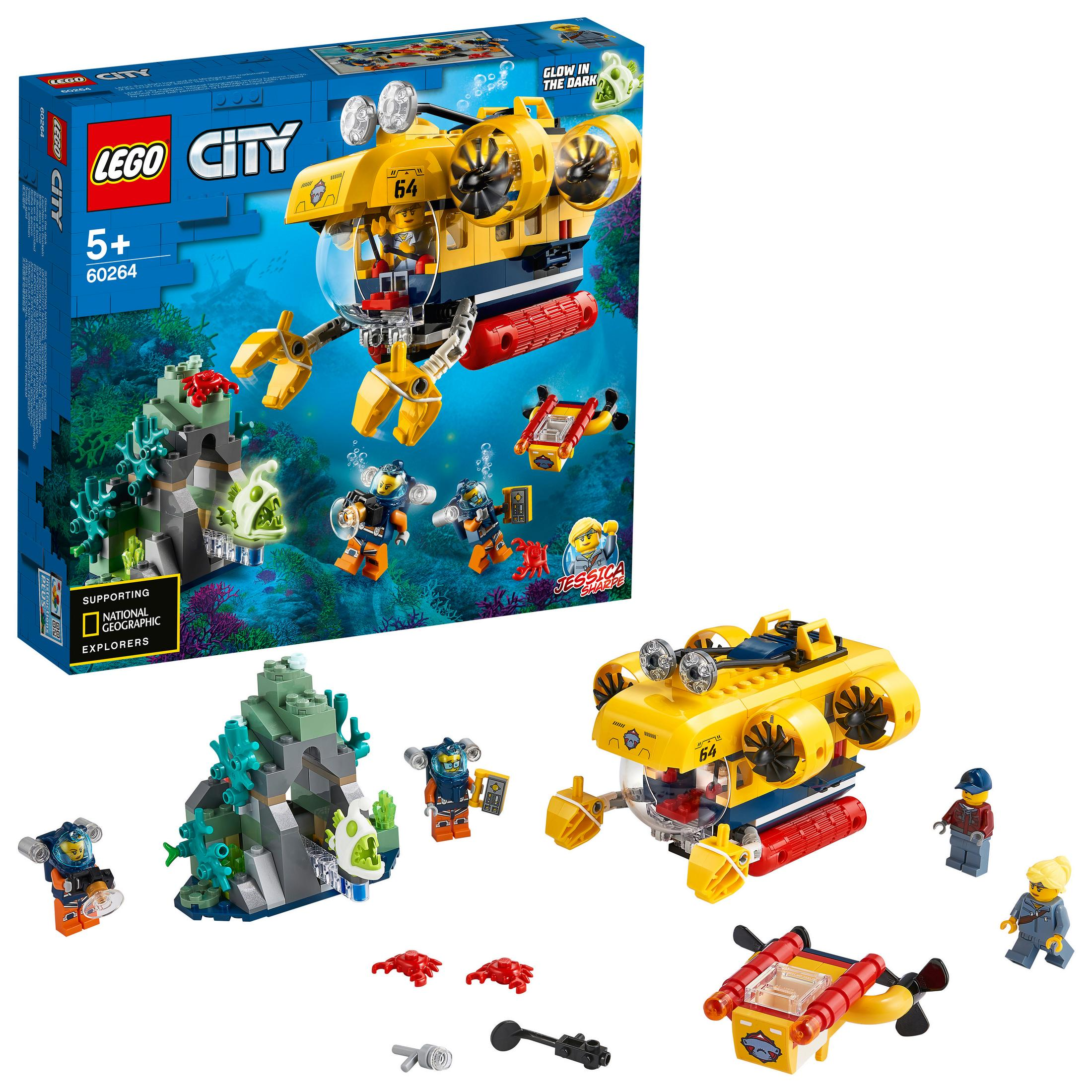 Mehrfarbig LEGO MEERESFORSCHUNGS-U-BOOT Bausatz, 60264