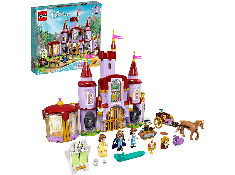 Juego de construcción  - Kit de construcción LEGO® ǀ Disney 43196 Castillo de Bella y Bestia (505 piezas) LEGO