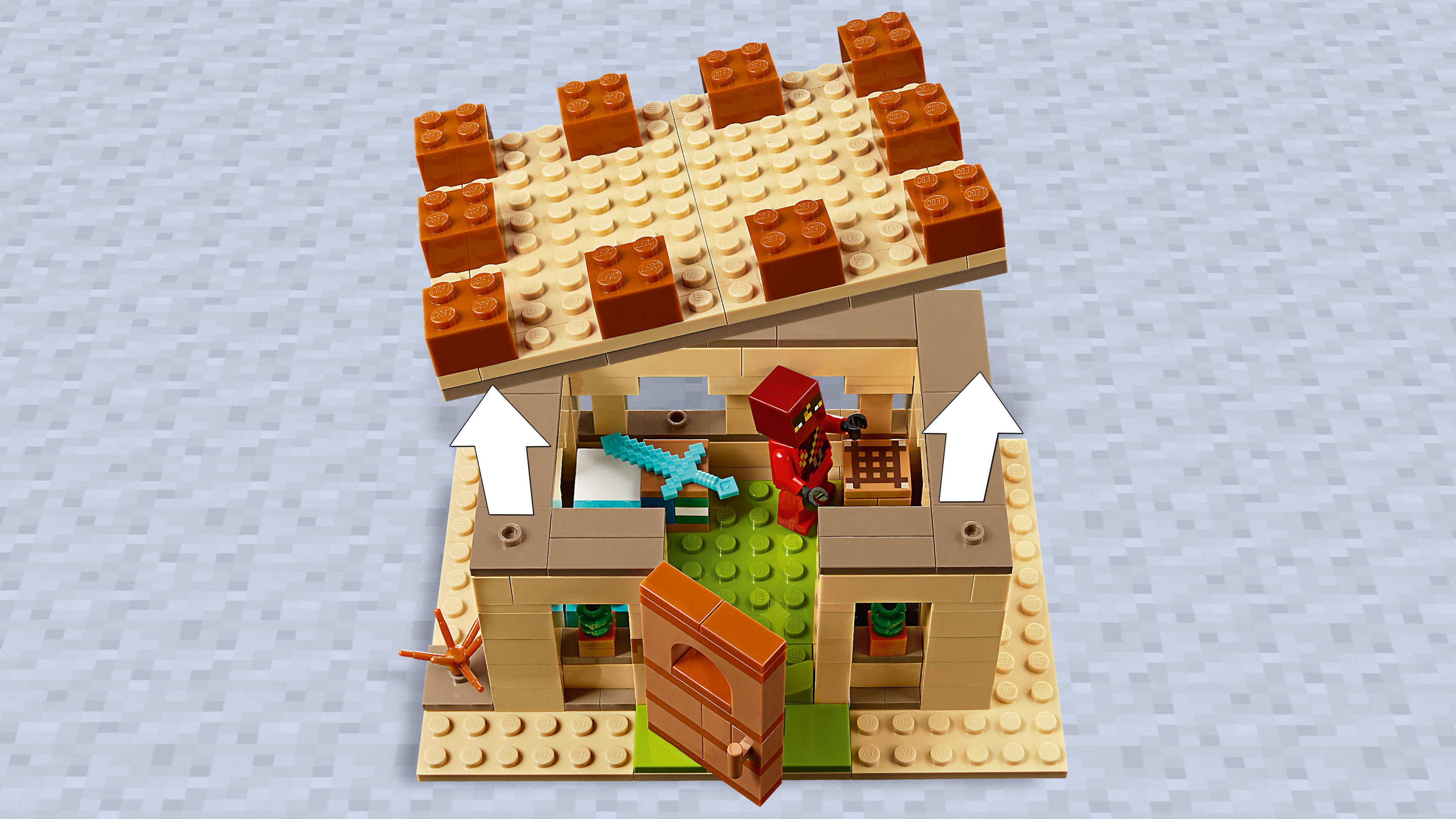 ILLAGER-ÜBERFALL 21160 Mehrfarbig Bausatz, DER LEGO