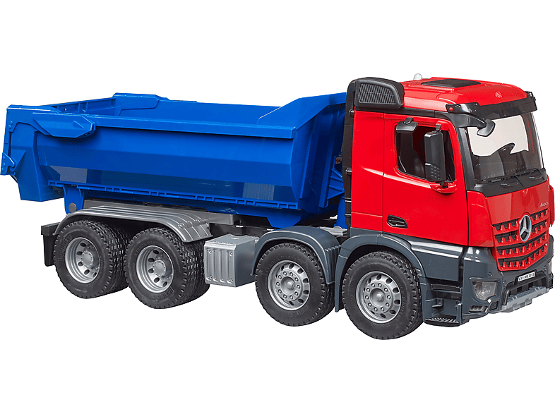 Spielzeugauto, HALFPIPE KIPP-LKW MB AROCS 34700761 BRUDER Mehrfarbig