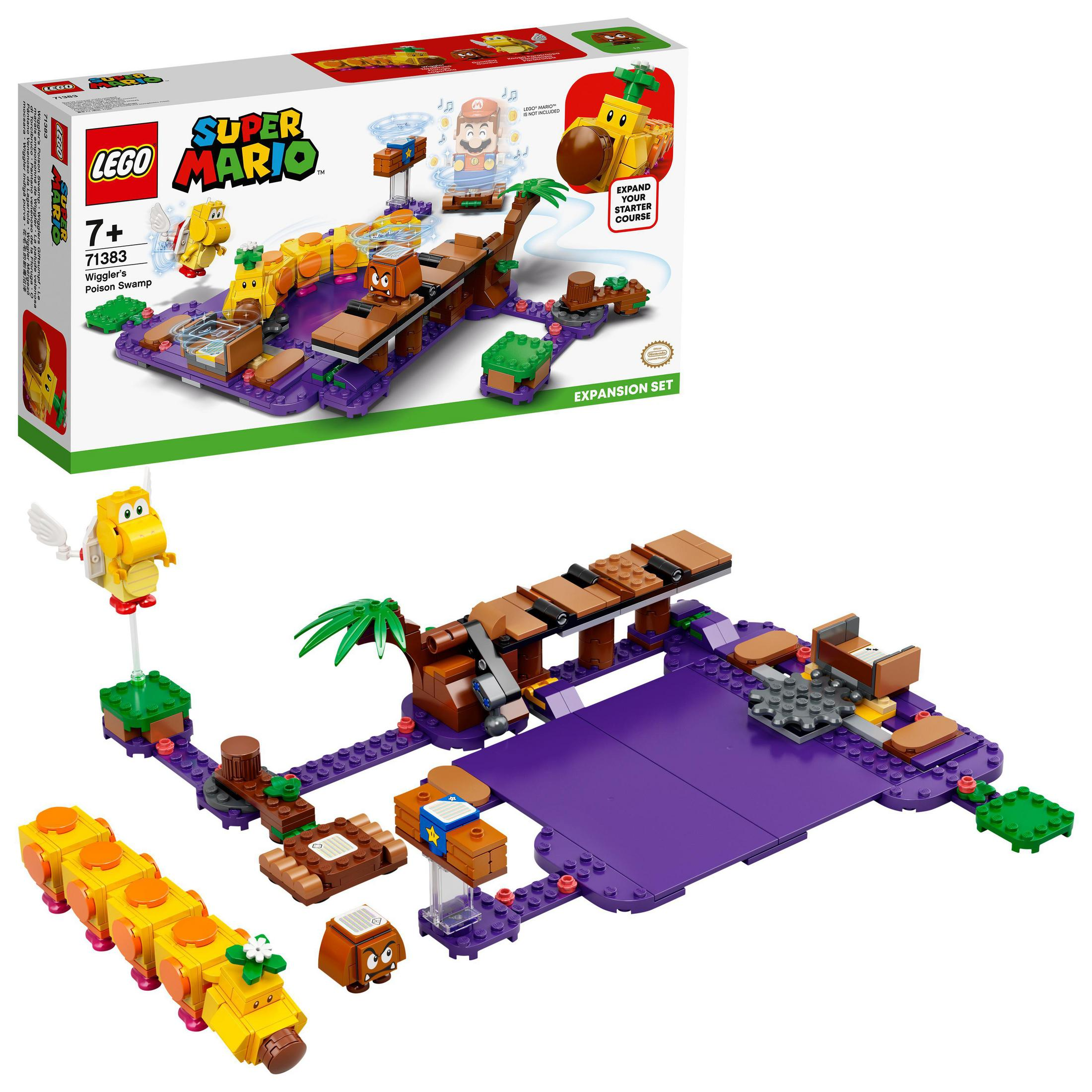 LEGO 71383 WIGGLERS GIFTSUMPF-ERWEITERUNGSSET Bausatz, Mehrfarbig