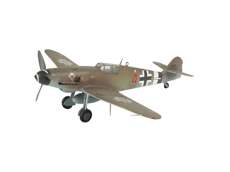 REVELL 64160 MODEL BF-109 Modellbausatz, SET MESSERSCHMITT Camouflage