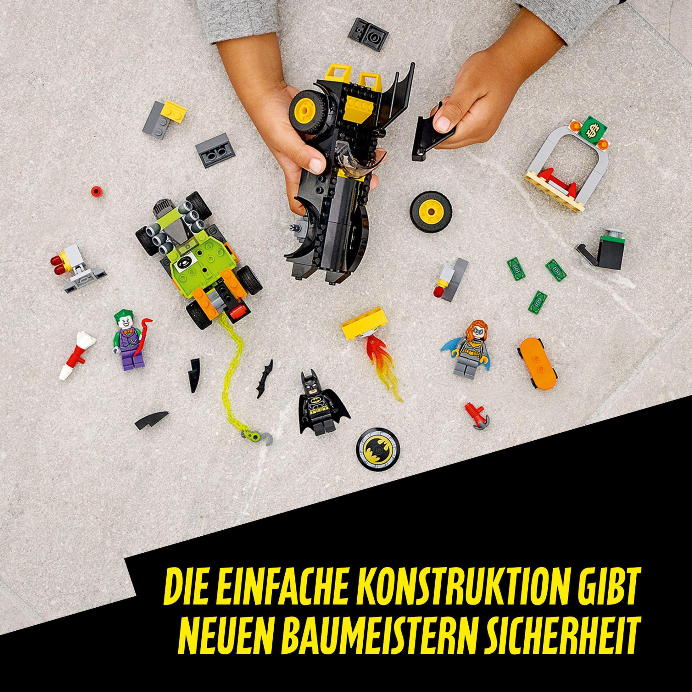 LEGO JOKER-VERFOLGUNGSJAGD IM BATMAN Bauset, 76180 Mehrfarbig VS.
