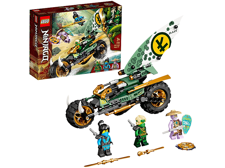 LEGO 71745 LLOYDS DSCHUNGEL-BIKE Bausatz, Mehrfarbig